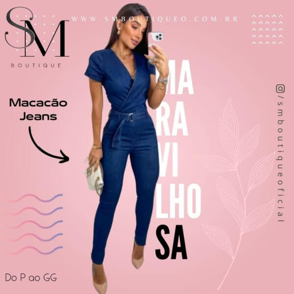 Macacão Jeans